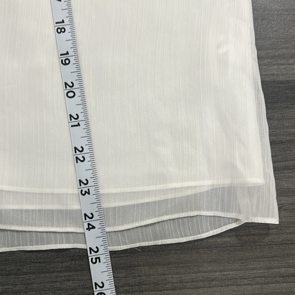 CREMIEUX women’s size XS White Summer Rank Top - Picture 9 of 9